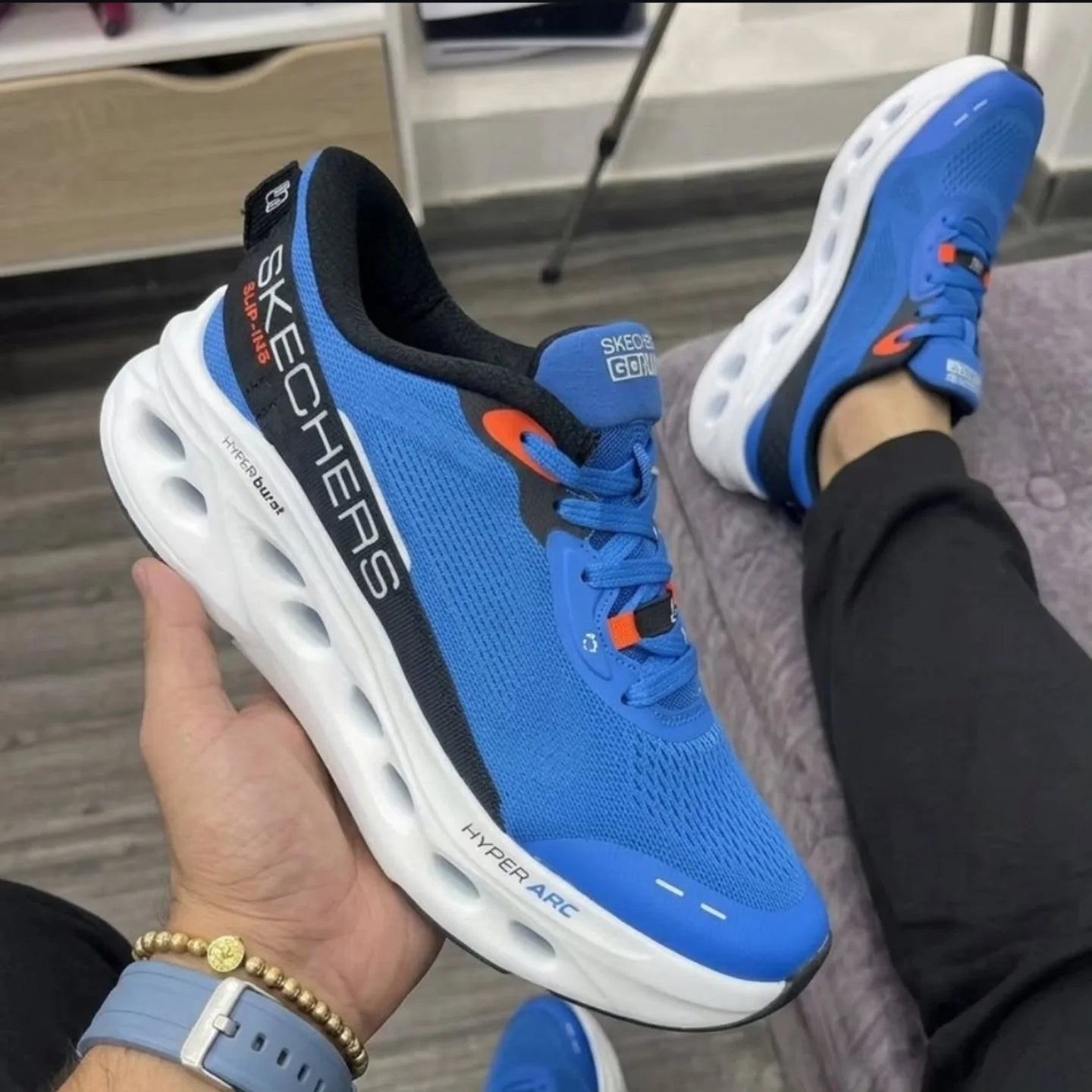 🔥SKECHERS CSTEP- RACE - HOMBRE