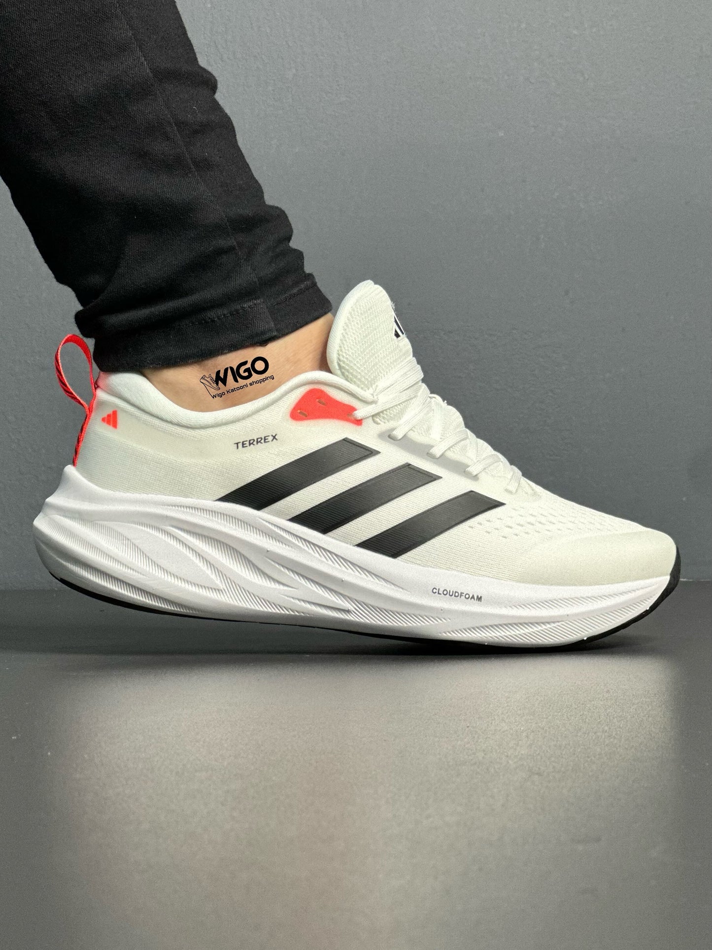 🔥ADIDAS  CLOUDFOAM 6 - BLANCO - HOMBRE
