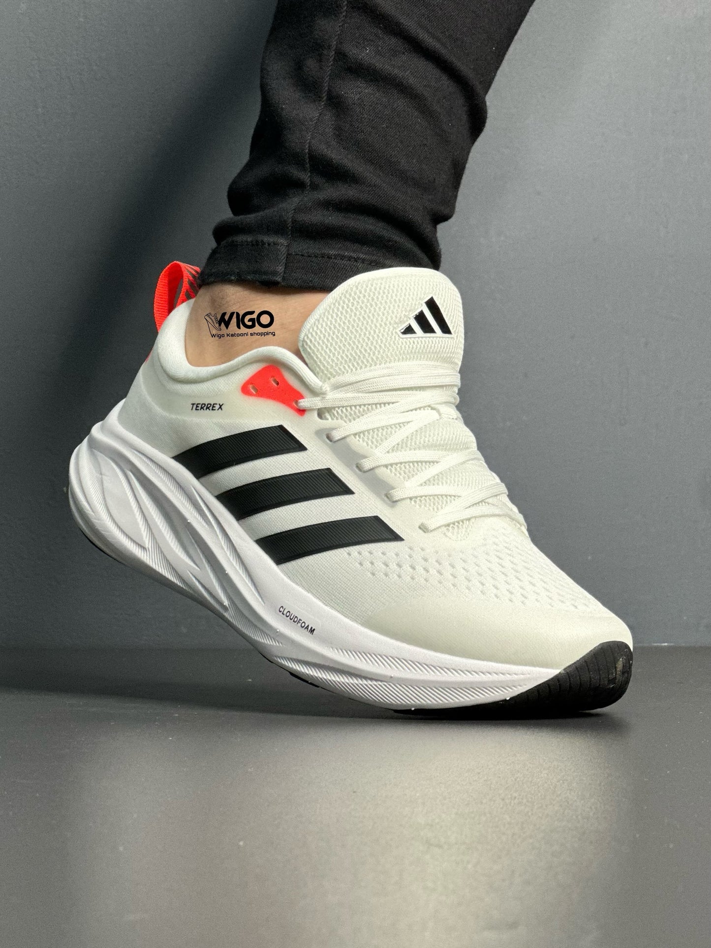 🔥ADIDAS  CLOUDFOAM 6 - BLANCO - HOMBRE