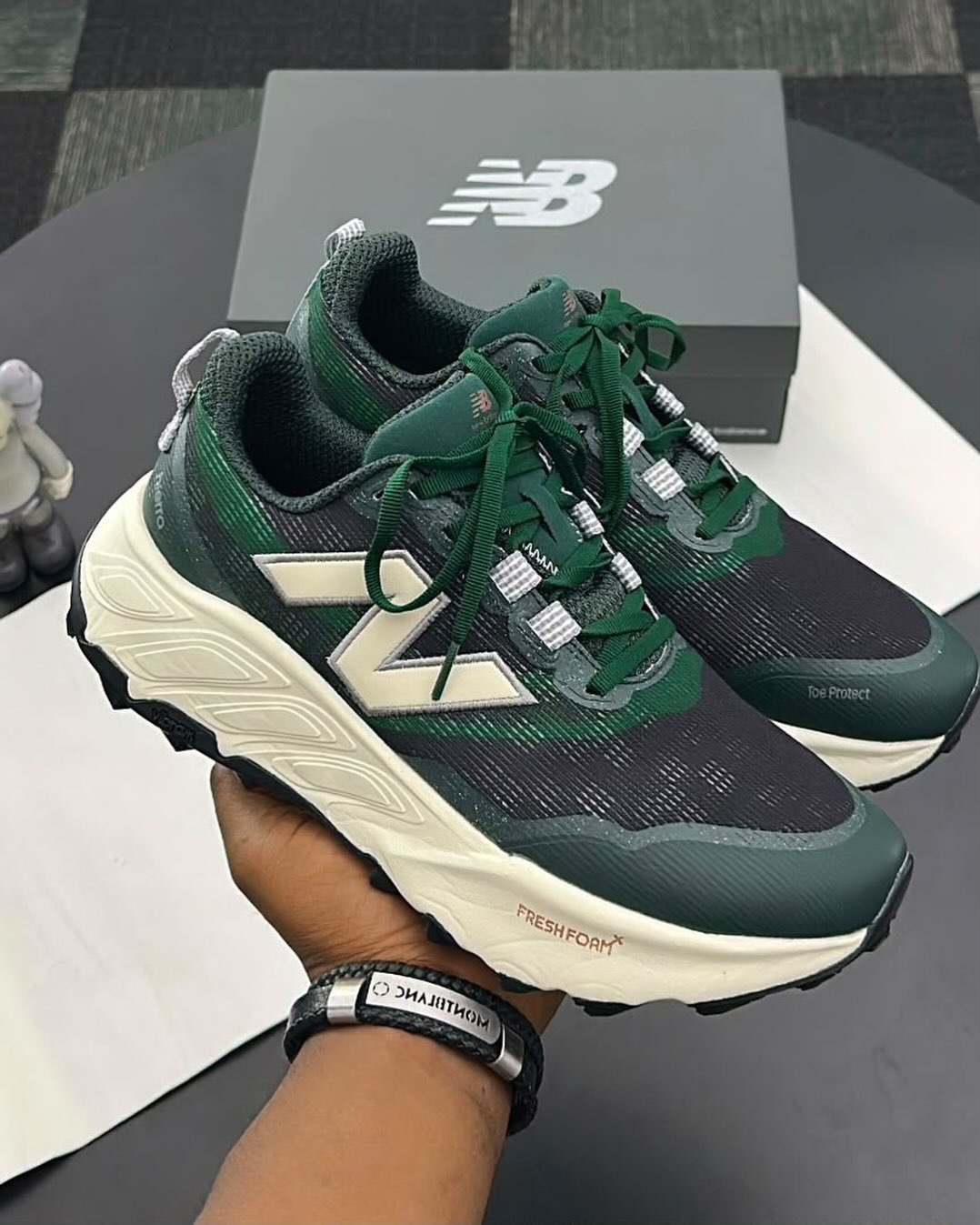 🔥NEW BALANCE FRESH FOAM X - GREEN 44 - HOMBRE