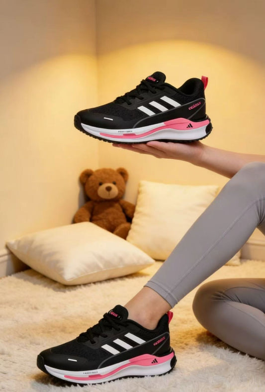 🔥ADIDAS FASHION RUN - BLACK - MUJER