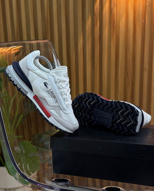 🔥LACOSTE RETRO - BLANCO V2 - HOMBRE