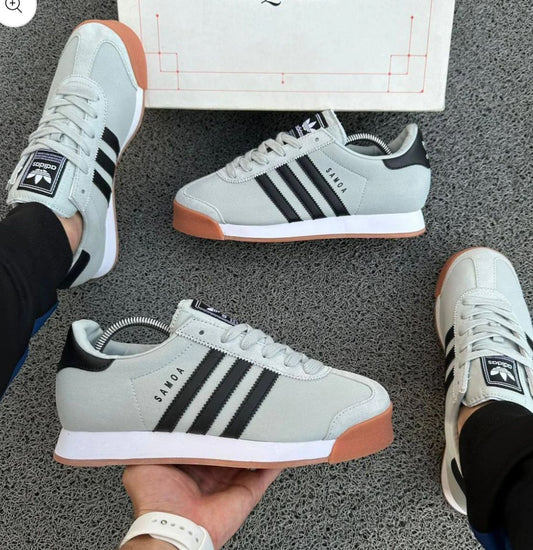 🔥ADIDAS SAMOA - GRIS - HOMBRE