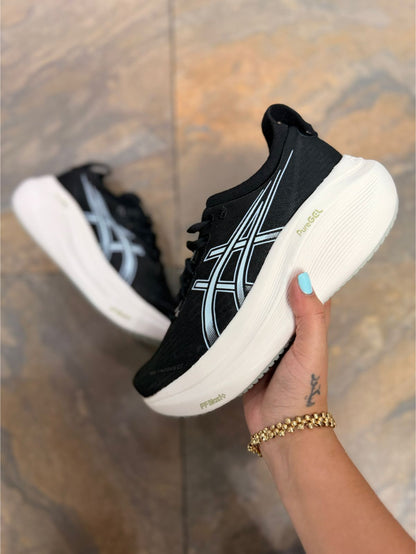🔥ASICS FF BLAST - NEGRO COCO - MUJER