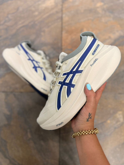 🔥ASICS NIMBUS 28 - AZUL COCO - HOMBRE