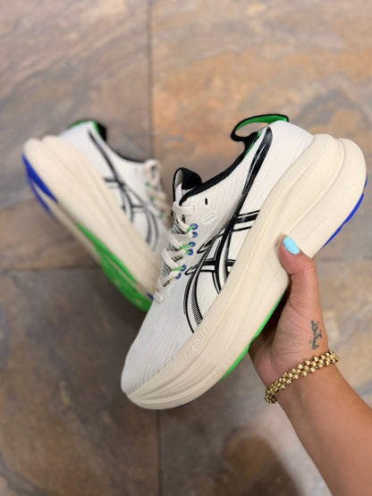 🔥ASICS NIMBUS 28 - LIGHT GREEN - HOMBRE