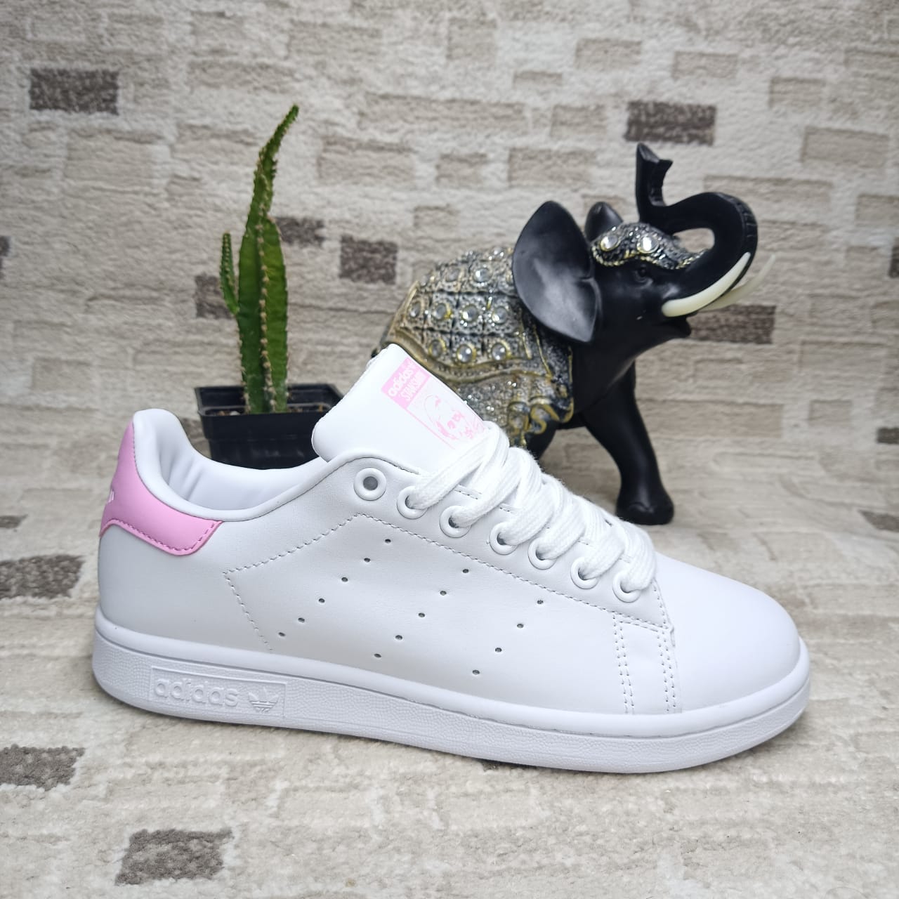 🔥STAN SMITH BY ORIGINALS - TALON ROSA - MUJER