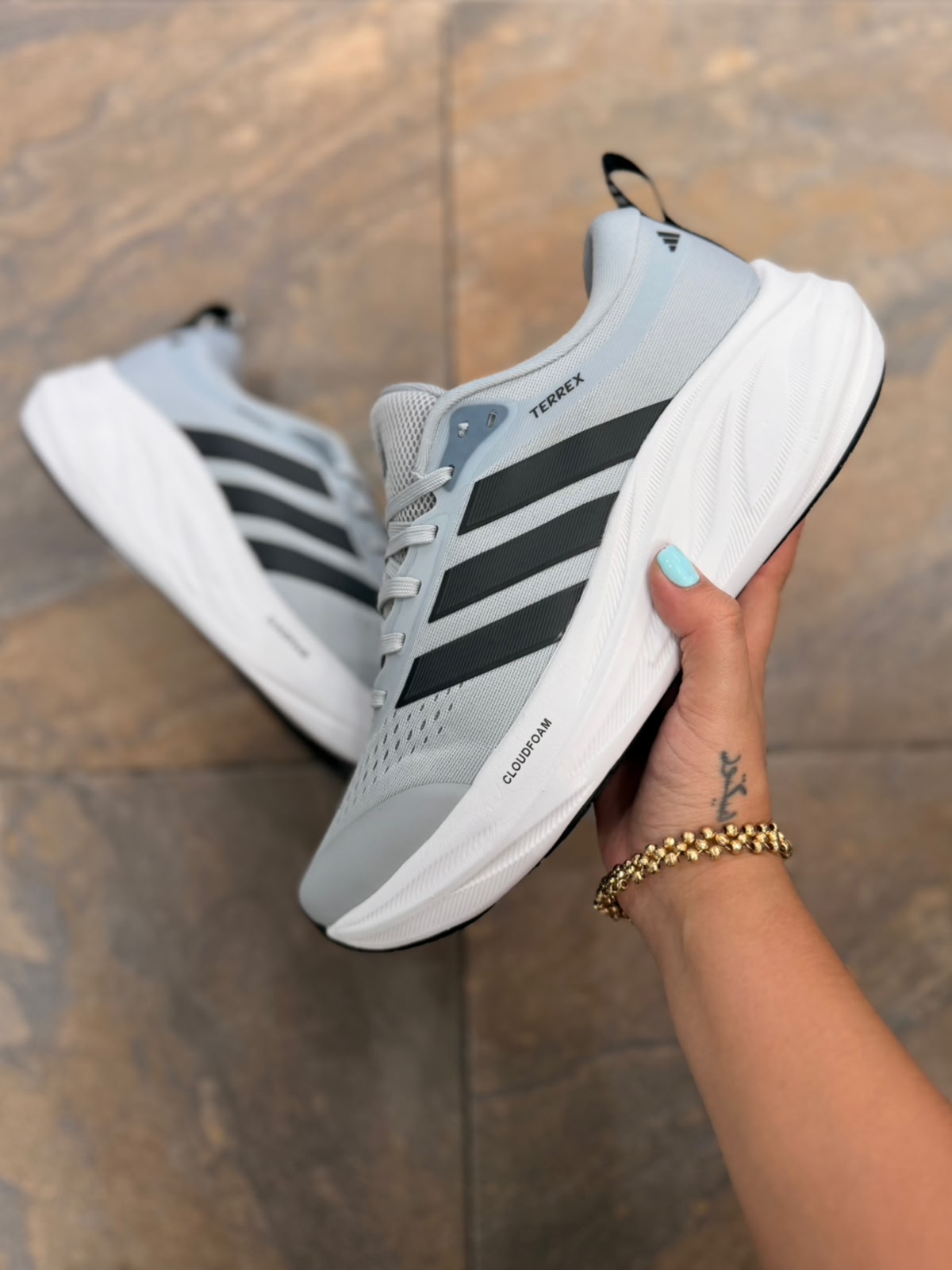 🔥ADIDAS TRX CLOUD  - GRIS - HOMBRE