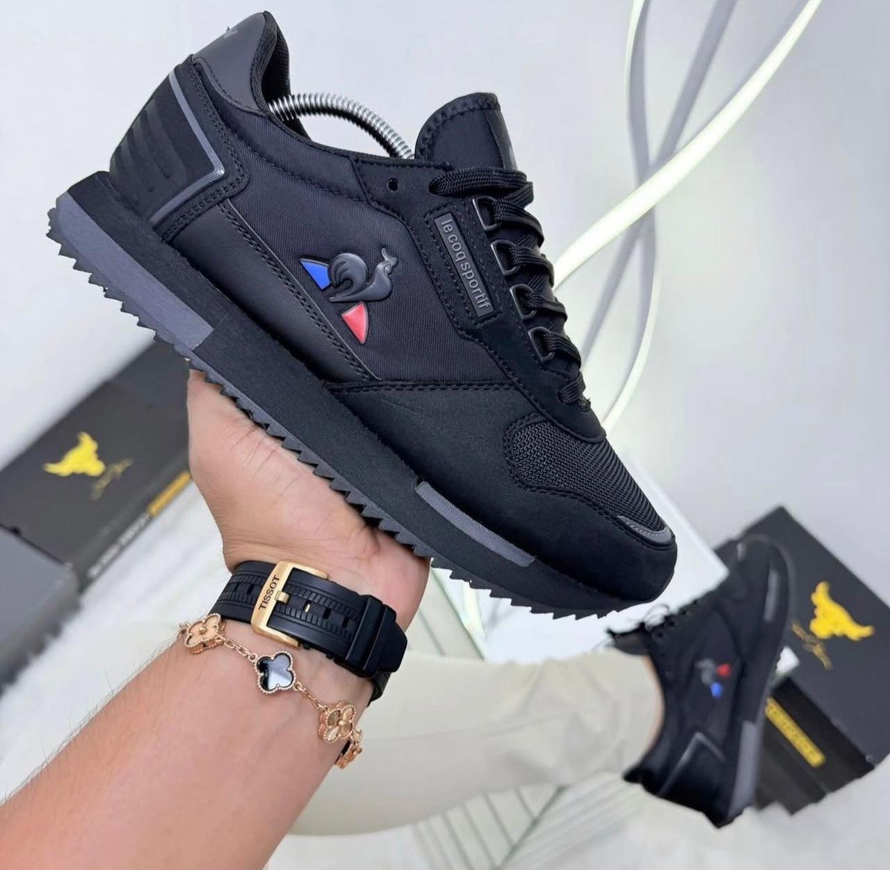 🔥LECOQ BASICS - T NEGRO V5 - HOMBRE