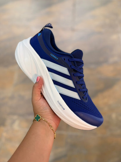 🔥ADIDAS  CLOUDFOAM 6 - AZUL - HOMBRE
