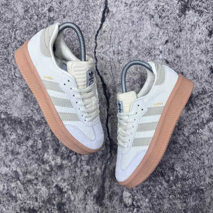 🔥ADIDAS SAMBA HIGH SOLES - CLASSIC GRAY -  MUJER