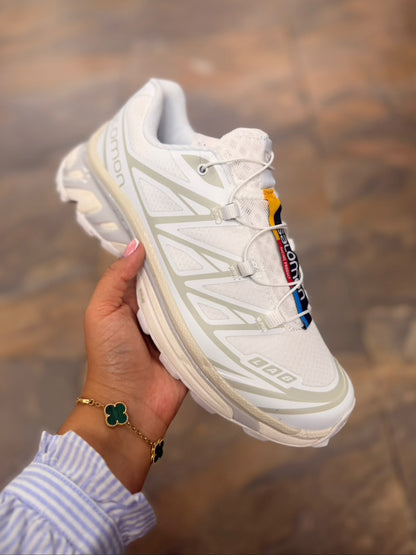 🔥SALOMON XT-6 - CREAM - HOMBRE