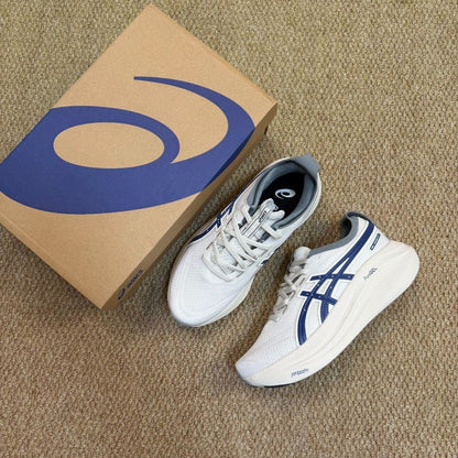 🔥ASICS NIMBUS 28 - AZUL COCO - HOMBRE