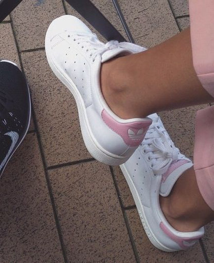 🔥STAN SMITH BY ORIGINALS - TALON ROSA - MUJER