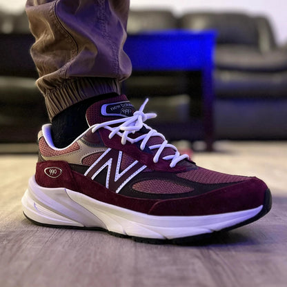 🔥NEW BALANCE 990 - VINOTINTO - HOMBRE