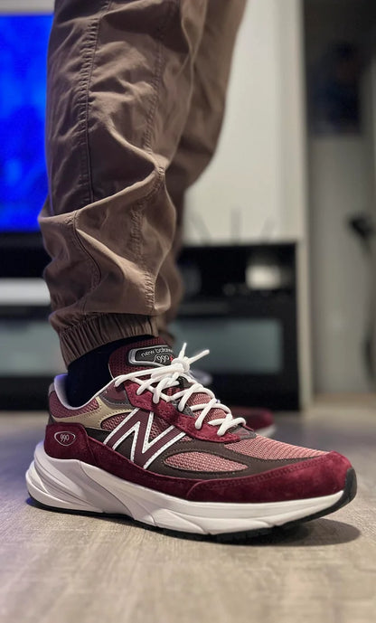 🔥NEW BALANCE 990 - VINOTINTO - HOMBRE