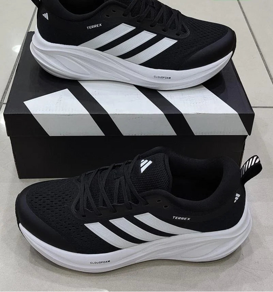 🔥ADIDAS  CLOUDFOAM 6 - NEGRO - HOMBRE