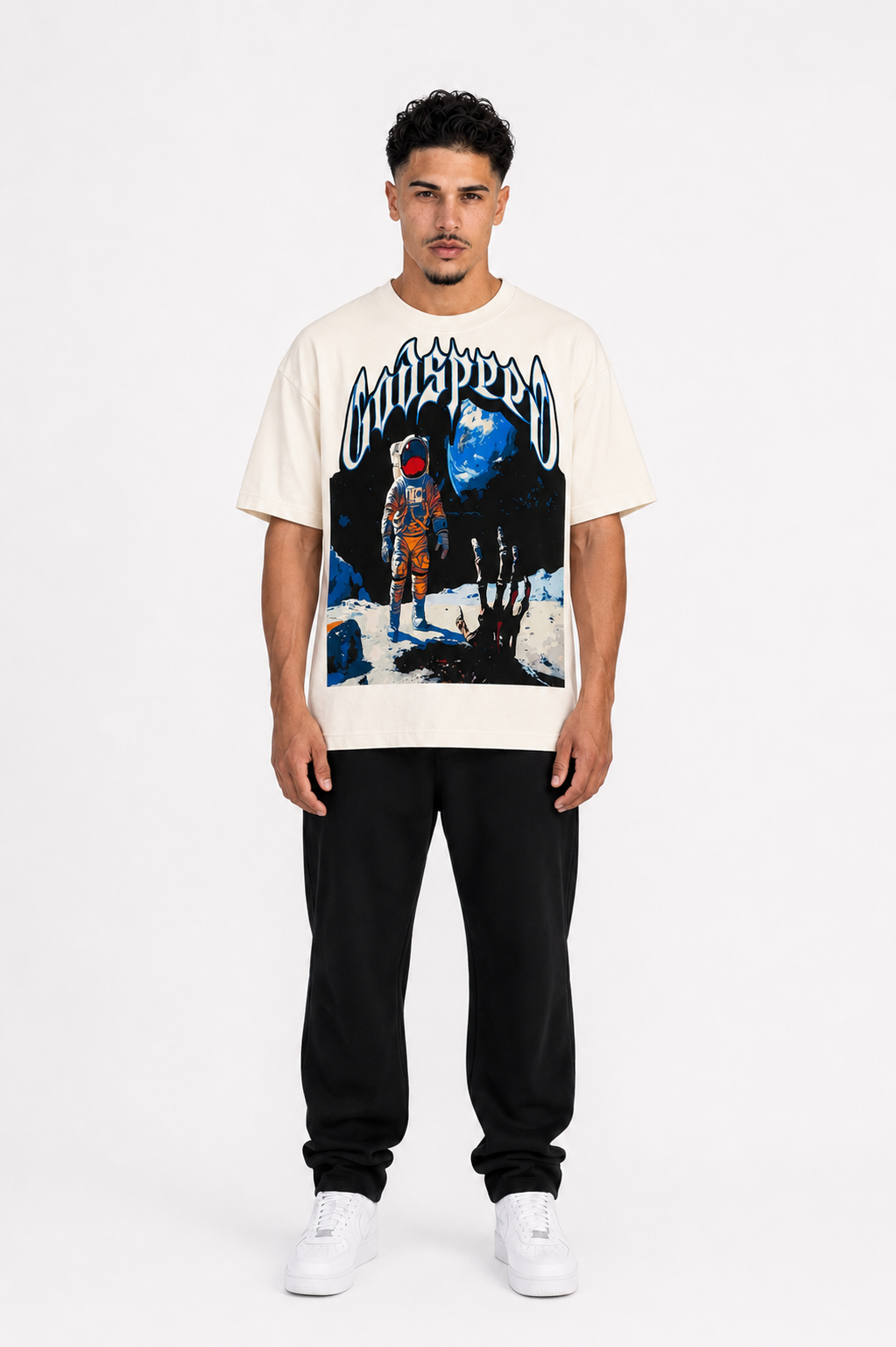 CAMISETA OVERSIZE HOMBRE GDSPD LAST FRONTIER 1.1 H