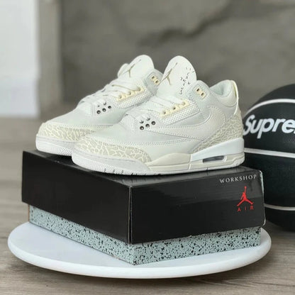 🔥NIKE JORDAN RETRO 3 TRAVIS SCOTT - BLANCO - UNISEX