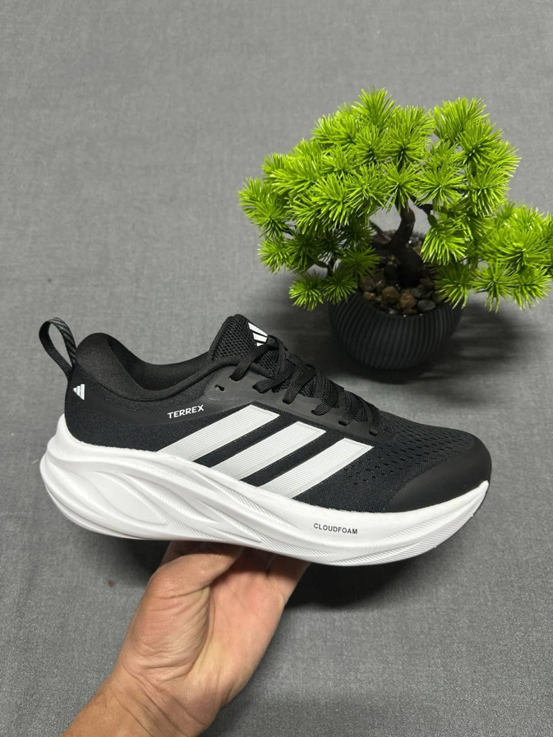 🔥ADIDAS  CLOUDFOAM 6 - NEGRO - HOMBRE