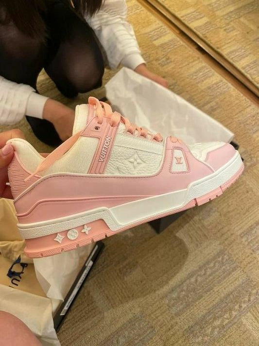🔥LOUIS VUITTON TRAINER - ROSA - MUJER