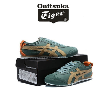 🔥ONITSUKA TIGER - MEXICO 66 - HIKING GREEN - HOMBRE