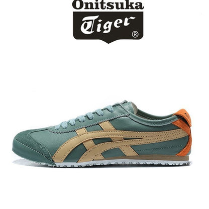 🔥ONITSUKA TIGER - MEXICO 66 - HIKING GREEN - HOMBRE