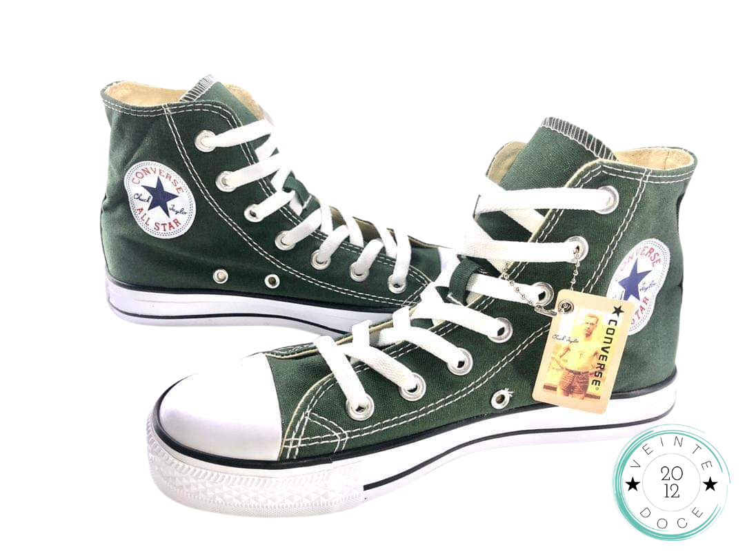 BOTA CHUCK TAYLOR ALLSTAR ADULTO VERDE MILITAR