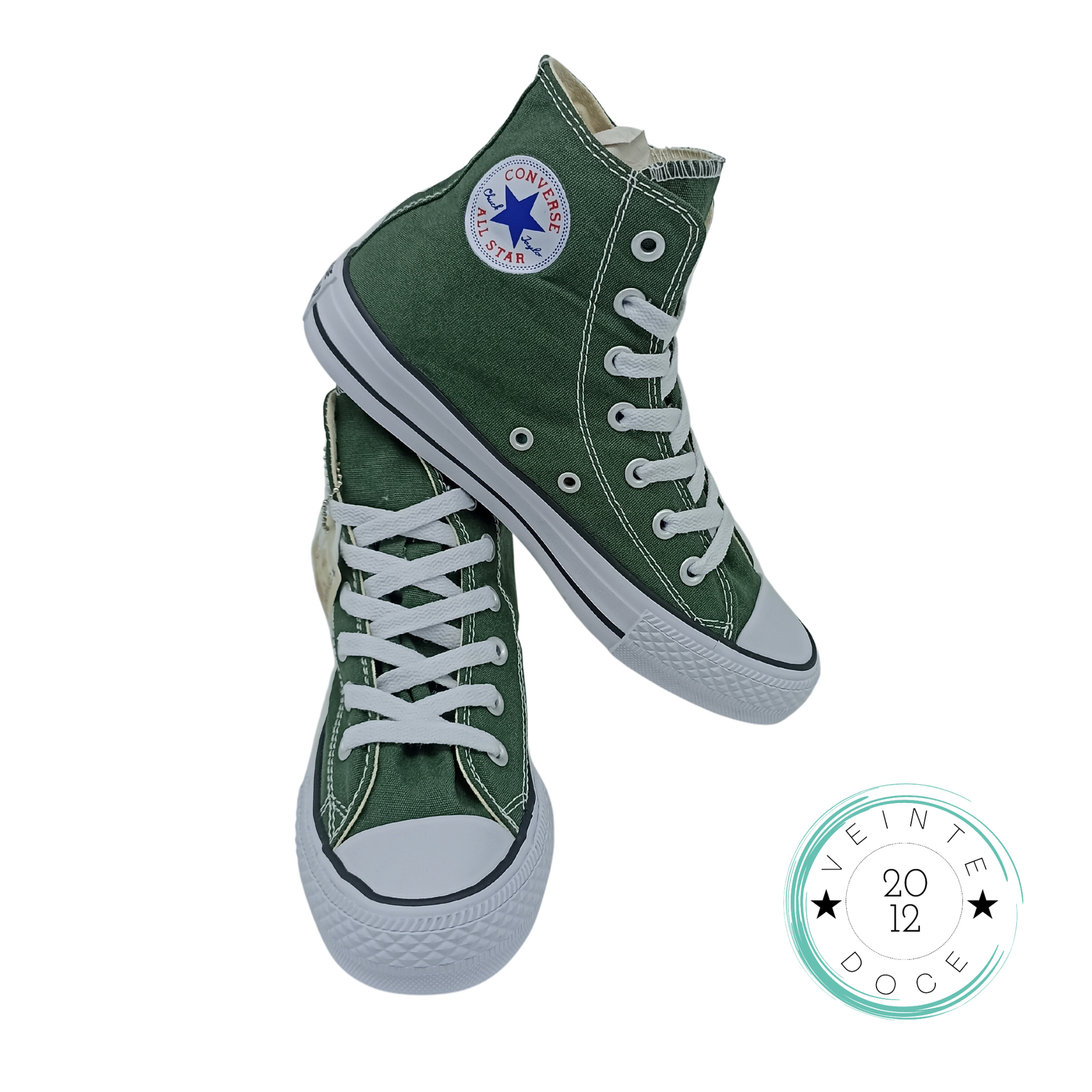 Converse verdes bota online