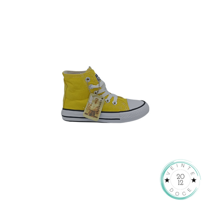 🔥BOTA CHUCK TAYLOR ALLSTAR JUNIOR AMARILLO